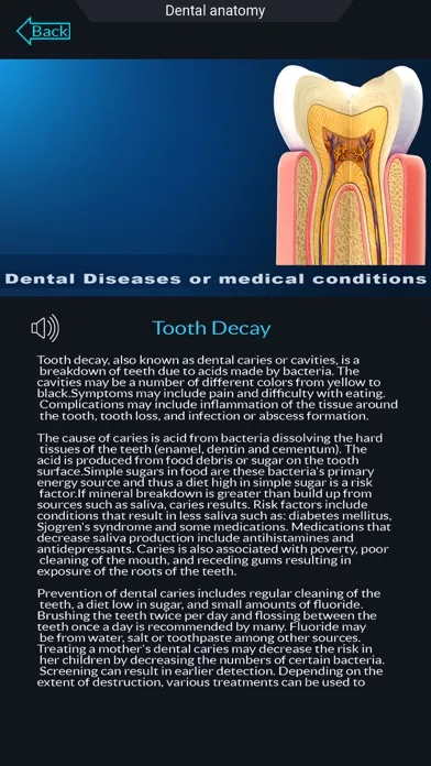 ภาพหน้าจอของ My Dental Anatomy
